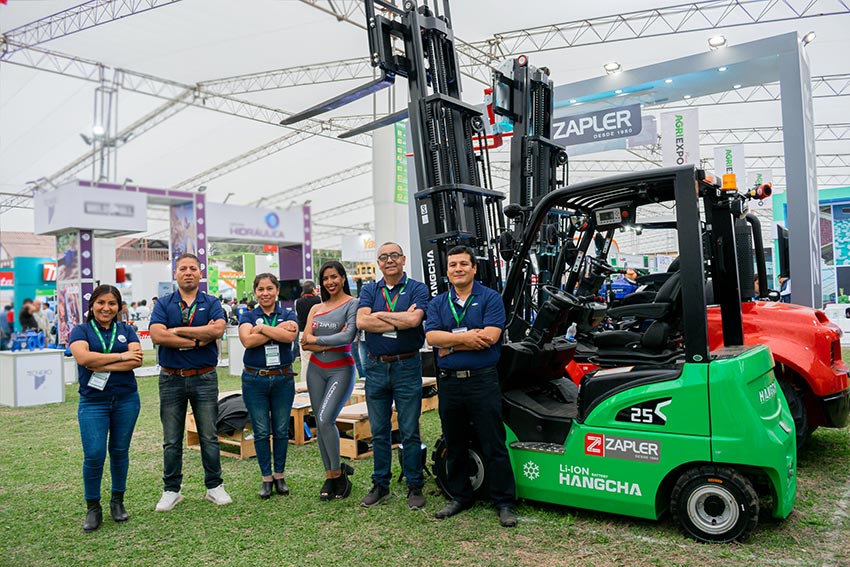 Zapler Won Great Success in Agriexpo Peru - Hangcha