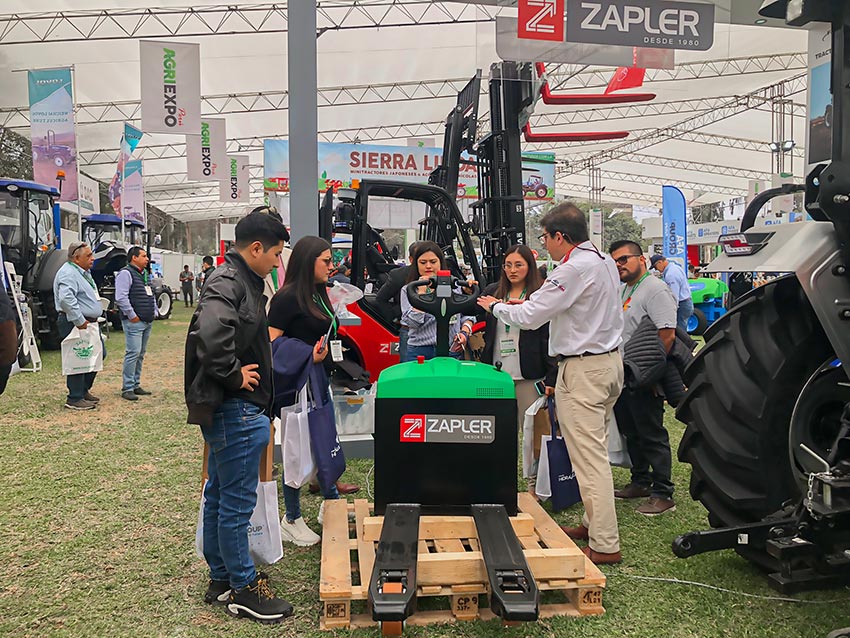 Zapler Won Great Success in Agriexpo Peru - Hangcha